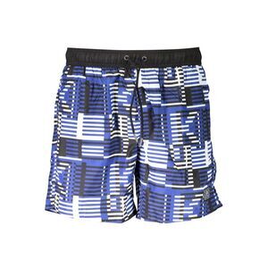Karl Lagerfeld Blu Polyester Men Swim Men's Boxer